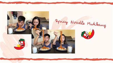 SPICY NOODLE MUKBANG!! - YouTube