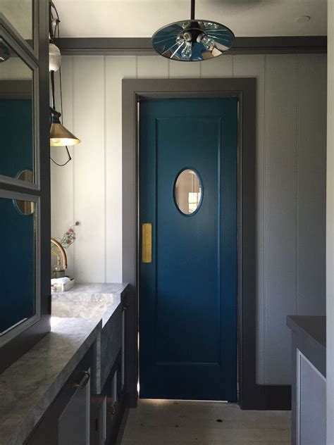 Image result for steven gambrel turquoise pantry door with porthole ...