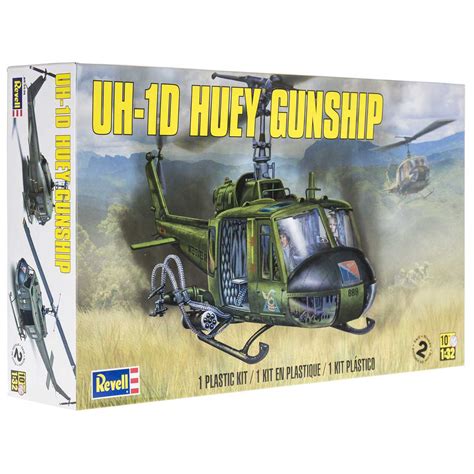 Toys REVELL UH-1D HUEY GUNSHIP HELICOPTER 1/32 SCALE MODEL KIT Toys & Hobbies Aircraft ...