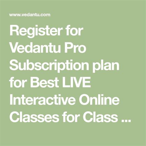 Vedantu Pro Subscription: Best Online Classes for CBSE, ICSE, IIT JEE, NEET