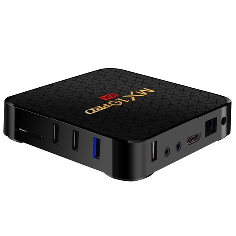 MX10 Pro 6K TV Box Android 9.0 AllWinner H6 / 2.4G WiFi / 100Mbps / USB3.0 (BLACK 4GB RAM+64GB ...