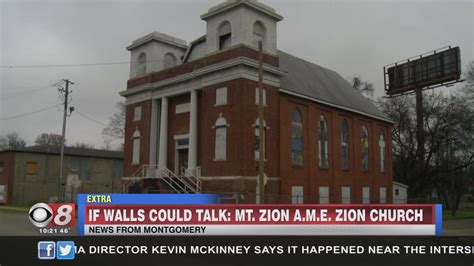 Historic Mt. Zion AME Zion Church Gets Another Grant for Restoration ...