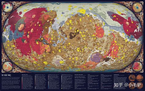 火星地图：红色星球的地质地图 - 知乎