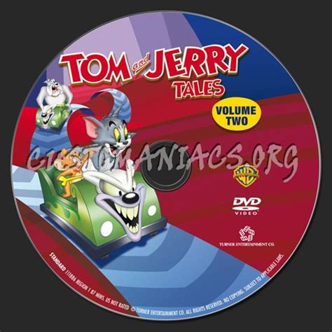 Tom and Jerry Tales Volume 2 dvd label - DVD Covers & Labels by Customaniacs, id: 159603 free ...