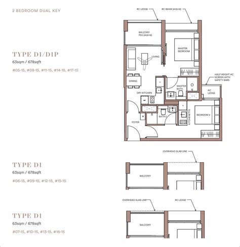 Park Place Residences Floor Plans