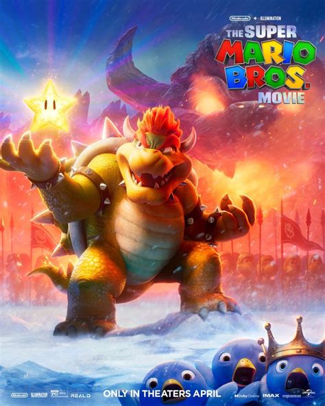 Super Mario Bros. Movie Shares New Posters Of DK & Bowser, Here's A ...