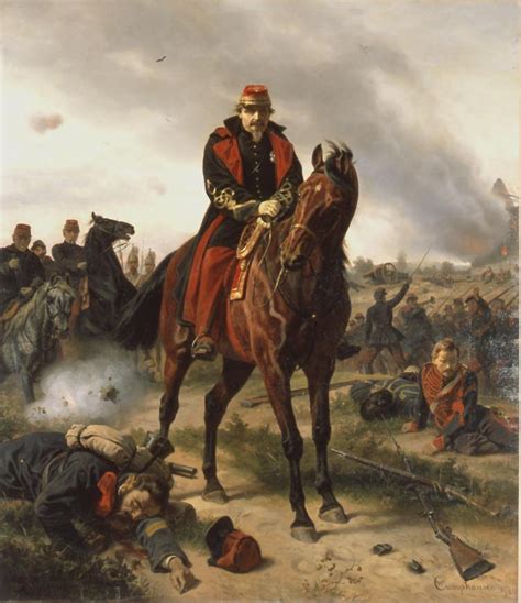 Napoleon III at the disastrous Siege of Sedan, Franco-Prussian War ...