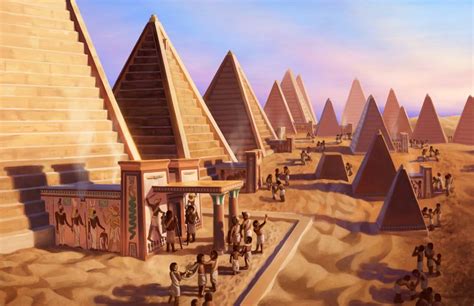 Pyramids of the ancient Kingdom of Kush in Meroë | Ancient nubia, Pyramids, Ancient egypt