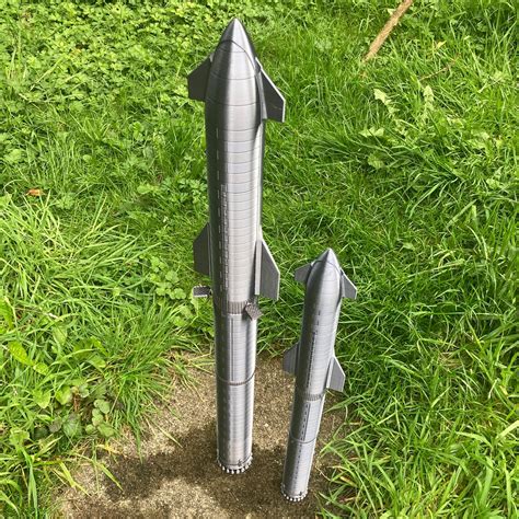 SpaceX Starship SN20 and Booster 4 1:144/200 Scale. | Etsy