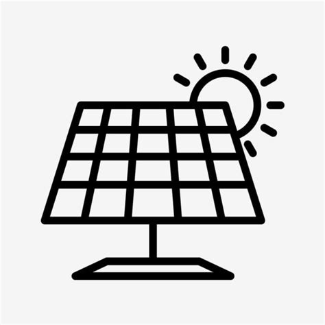 Paneles Solares Vector Hd Images, Vector Solar Panel Icon, Solar Icons ...