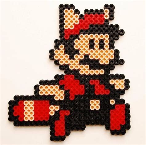 Mario Bros Hama Beads Melty Bead Patterns, Pearler Bead Patterns ...