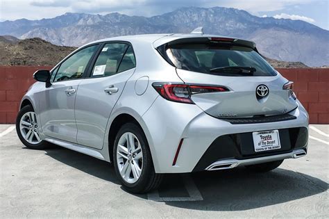 New 2019 Toyota Corolla Hatchback SE 5D Hatchback in Cathedral City ...