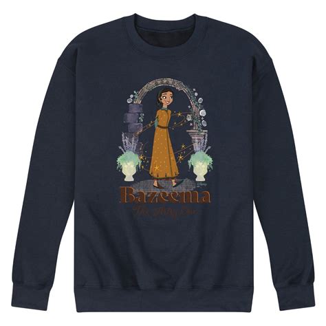 Disney Wish - Bazeema The Artsy One - Men's Crew Neck Fleece Pullover ...