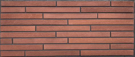 Extra Slim Thin Brick WGX6361 LOPO China Terracotta Facade Panel ...