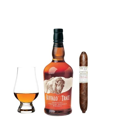 Gift Set Bundle | Buffalo Trace | Cigar & Glencairn