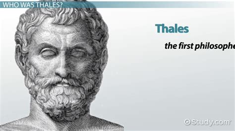 Thales the Philosopher: Theory & Contributions to Philosophy - Video ...