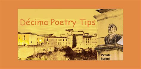 Décima Poetry (or any Poetry) Tips – Rhyming | ronovanwrites