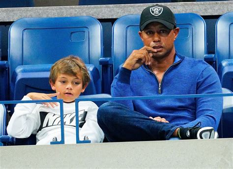 Family Affair! Tiger Woods and Son Charlie, 11, Have Father-Son Caddie ...