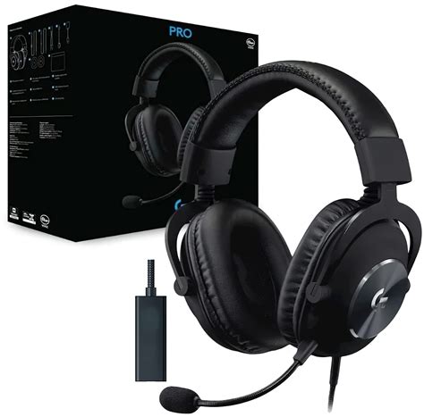 Logitech G Pro X Gaming Headset With Blue VO!CE Technology 981-000820 | ubicaciondepersonas.cdmx ...