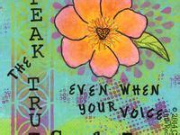 130 Using your voice in Art ideas | art journal inspiration, art, art journal