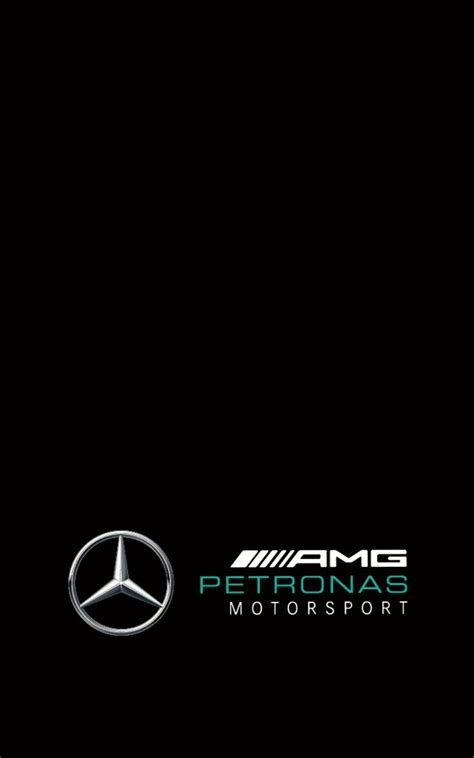 AMG Petronas Motorsports wallpaper black logo low | Mercedes wallpaper ...