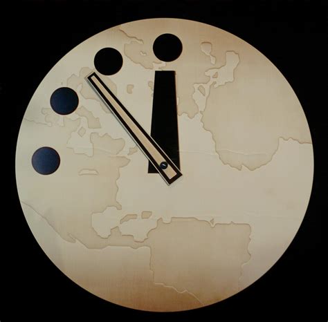 The Doomsday Clock from the Bulletin of Atomic Scientists tackles biotechnology.