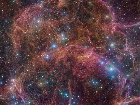 ESO captures supernova remnant from violent death of massive star ...