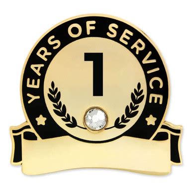 Years Of Service Pins-Engravable | PinMart