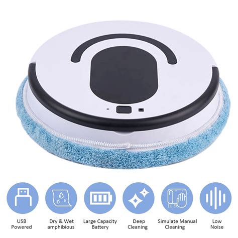 Robot Vacuum Cleaner Mopping Robot Fully Automatic Mopper Powerful ...