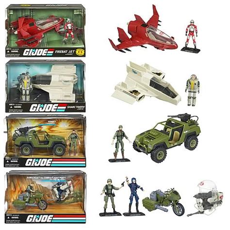 G.I. Joe Vehicles with Action Figures Wave 2