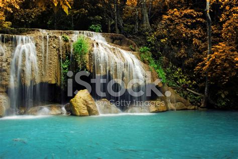 Waterfall With Blue Stream Stock Photo | Royalty-Free | FreeImages