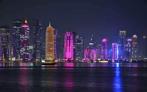 Qatar Skyline Wallpapers - Top Free Qatar Skyline Backgrounds ...