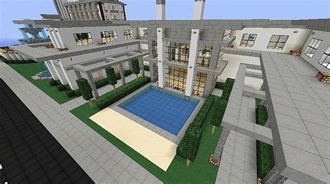 Modern House/Mansion - Schematic Download Minecraft Map