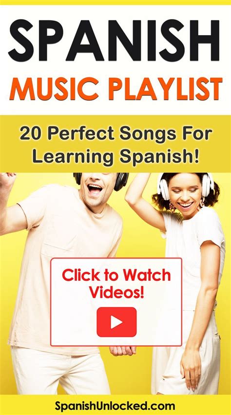 For those of you who love music, here is a list of some of the most popular Spanish songs (and ...