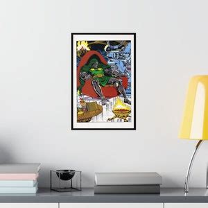 POSTER Doctor Doom Vintage Marvel Comic Art Premium Wall Hanging - Etsy