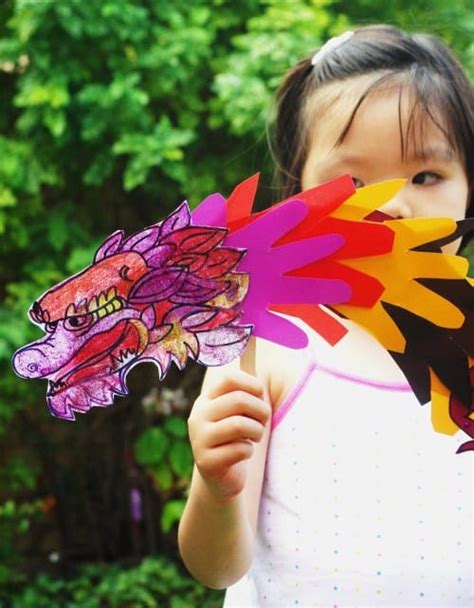 chinese new year craft dragon (2) - Red Ted Art's Blog