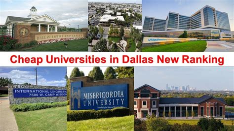 Cheap Universities in Dallas New Ranking | Dallas College - YouTube