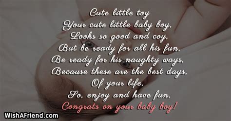 Cute little toy , Baby Boy Poem