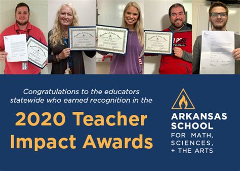 Teacher Awards web – Arkansas School for Mathematics, Sciences, and the ...