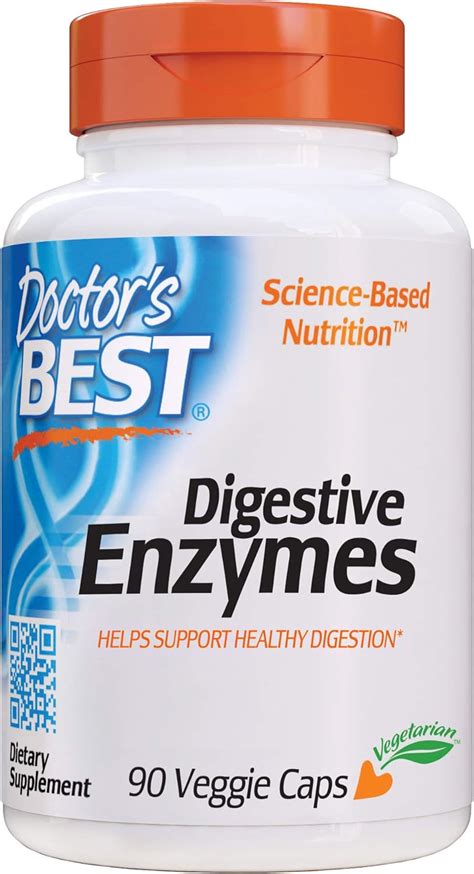 Doctor's Best Best Digestive Enzymes, Vegetable Capsules, 90-Count: Amazon.com.mx: Salud y ...