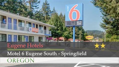 Motel 6 Eugene South - Springfield - Eugene Hotels, Oregon - YouTube