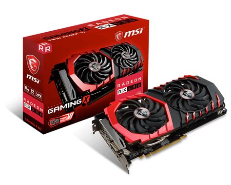 MSI AMD RADEON RX580 Gaming X 8G RGB LED PCIE Mining Graphic Card