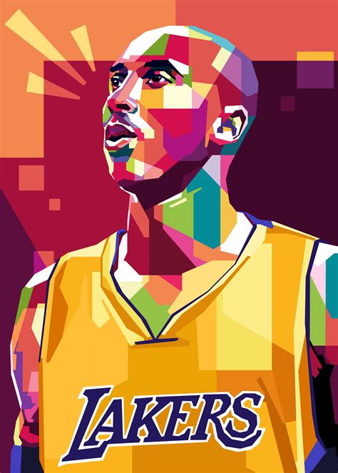 Kobe Bryant Tribute Art Wallpaper - Goimages World