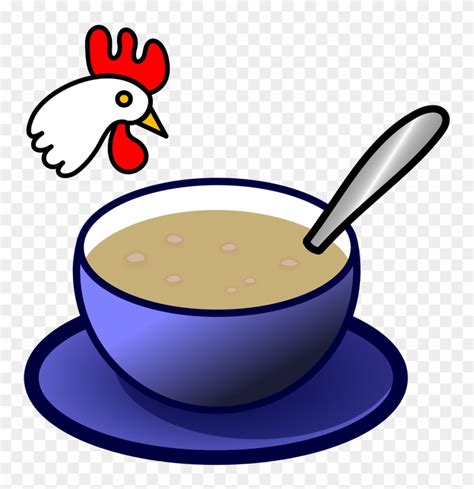 Chicken Soup Clipart Hot Food - Chicken Soup Clipart, HD Png Download ...