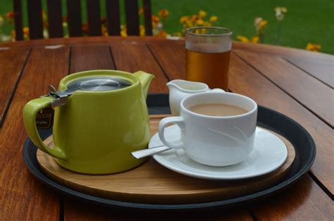 white ceramic tea cup with green tea pot free image | Peakpx