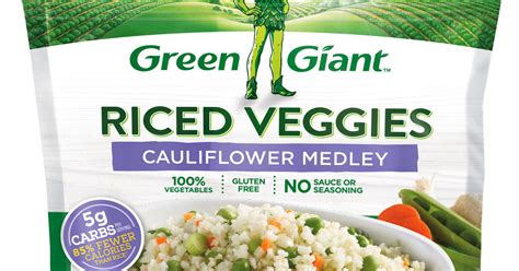 frozen mashed cauliflower green giant