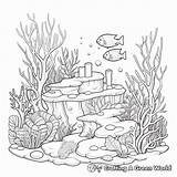Aquarium Coloring Pages  Free & Printable sketch template