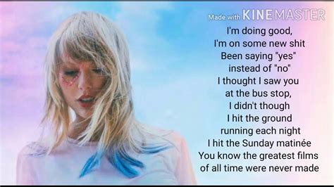 The 1 lyrics | Taylor Swift - YouTube