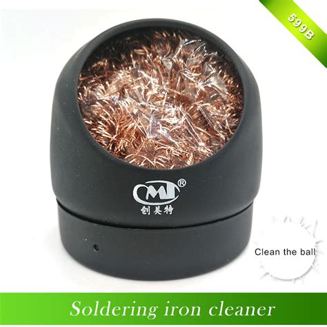 Soldering iron cleaner Wire With Stand Set Welding head Solder Iron Ti