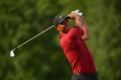 Tiger Woods Swing Front